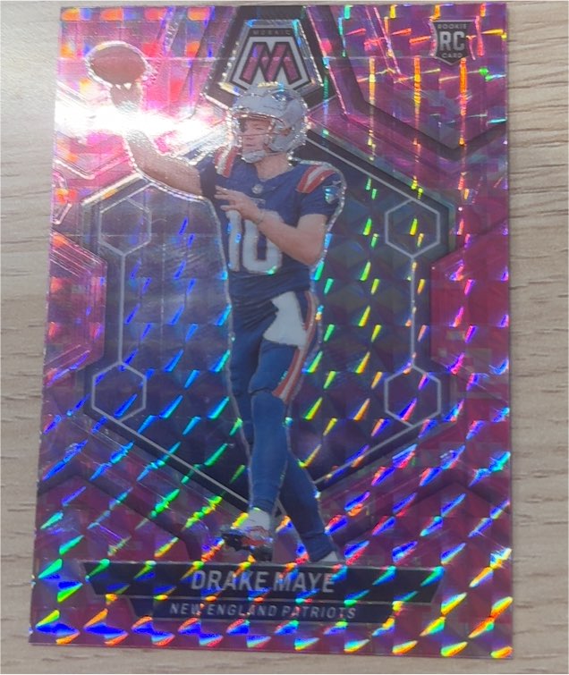 2024 Panini Mosaic #303 Drake Maye — front