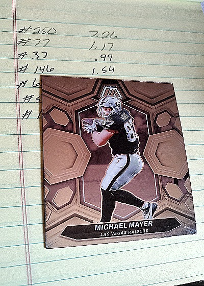 2024 Panini Mosaic Honeycomb #117 Michael Mayer — front