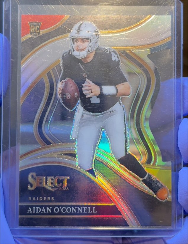 2023 Panini Select Club Level #298 Aidan O'Connell — front