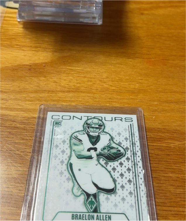 2024 Panini Phoenix Contours #CON-BAN Braelon Allen — front