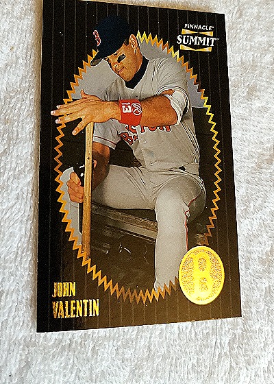 1996 Pinnacle Summit John Valentin — front