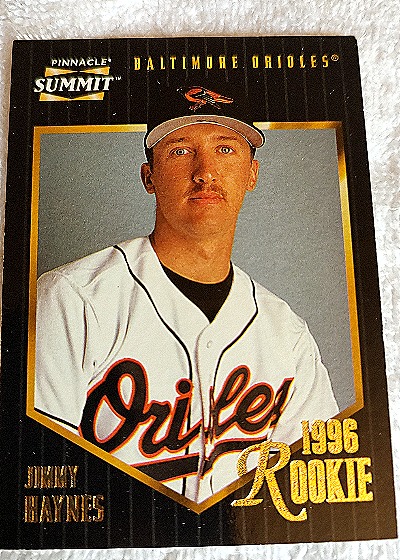 1996 Pinnacle Summit #195 Jimmy Haynes — front