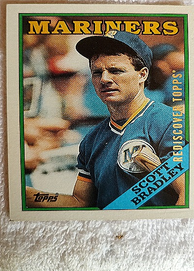 1988 Topps #762 Scott Bradley — front
