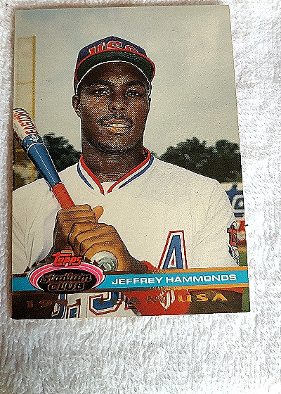 1992 Topps Stadium Club Dome #75 Jeffrey Hammonds — front