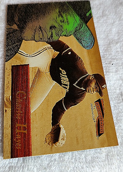1996 Pinnacle Aficionado #33 Curtis Hays — front