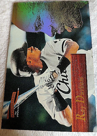 1996 Pinnacle Aficionado #116 Ray Durham — front