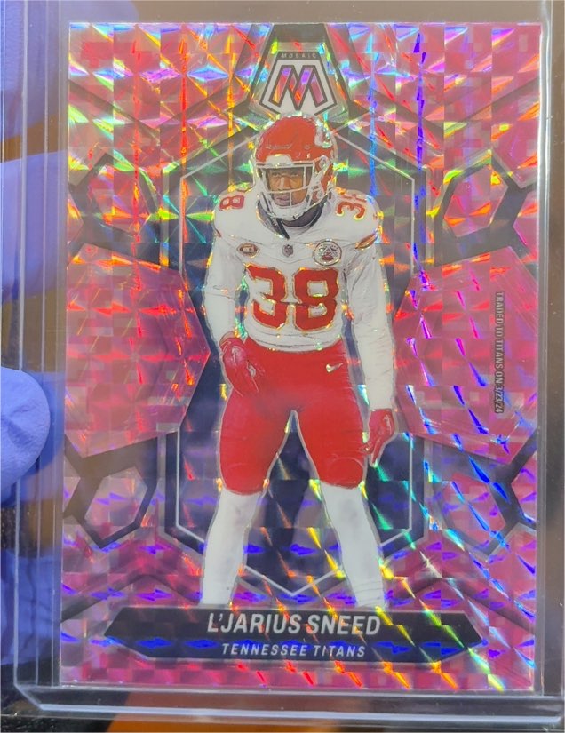 2024 Panini Mosaic #217 L'Jarius Sneed — front