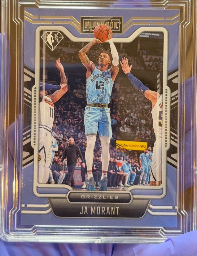 2021-22 Panini Chronicles Playbook #275 Ja Morant — front