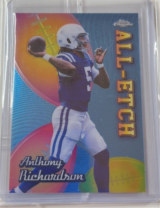 2024 Topps Chrome All-Etch #CAE-AR Anthony Richardson — front