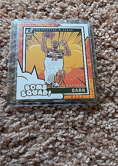 2024 Donruss Bomb Squad #20 Alexandre Sarr Rookie — front