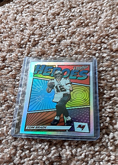 2022 Panini Prestige Heroes #H-15 Tom Brady — front