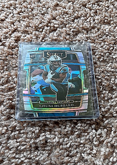 2021 Panini Select #76 Chuba Hubbard — front