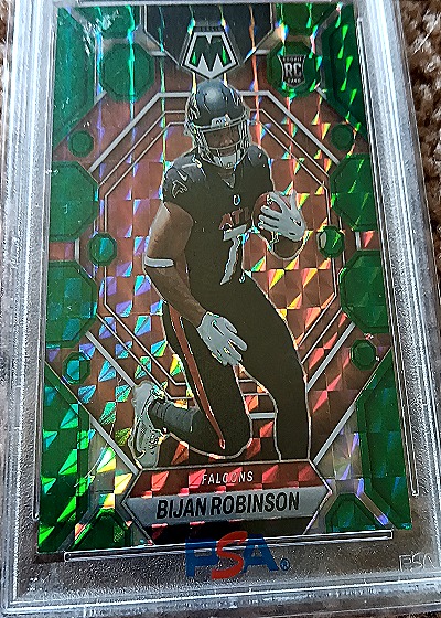 2023 Panini Mosaic #284 Bijan Robinson — front