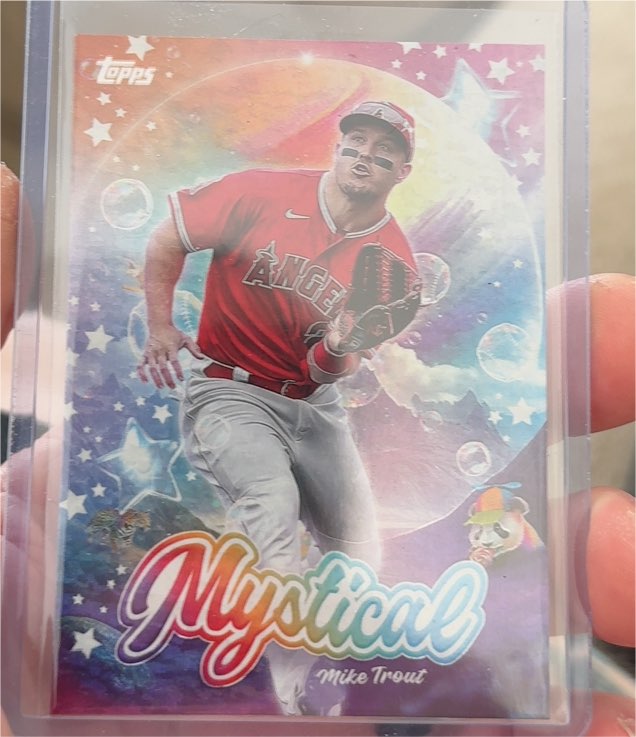 2024 Topps Update #MYS-2 Mike Trout Mystical — front