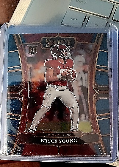 2023 Panini Select Draft Picks #1 Bryce Young — front