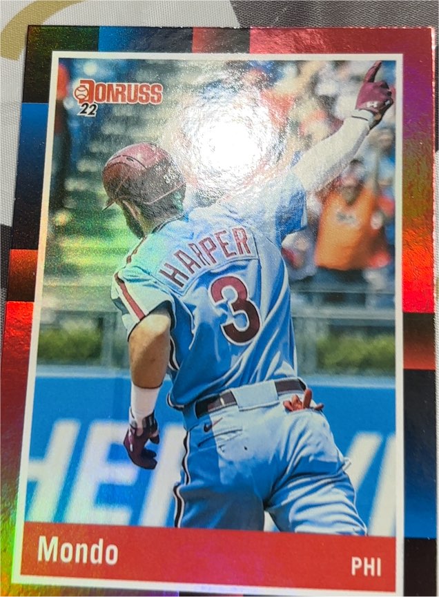 2022 Donruss #251 Bryce Harper Mondo — front