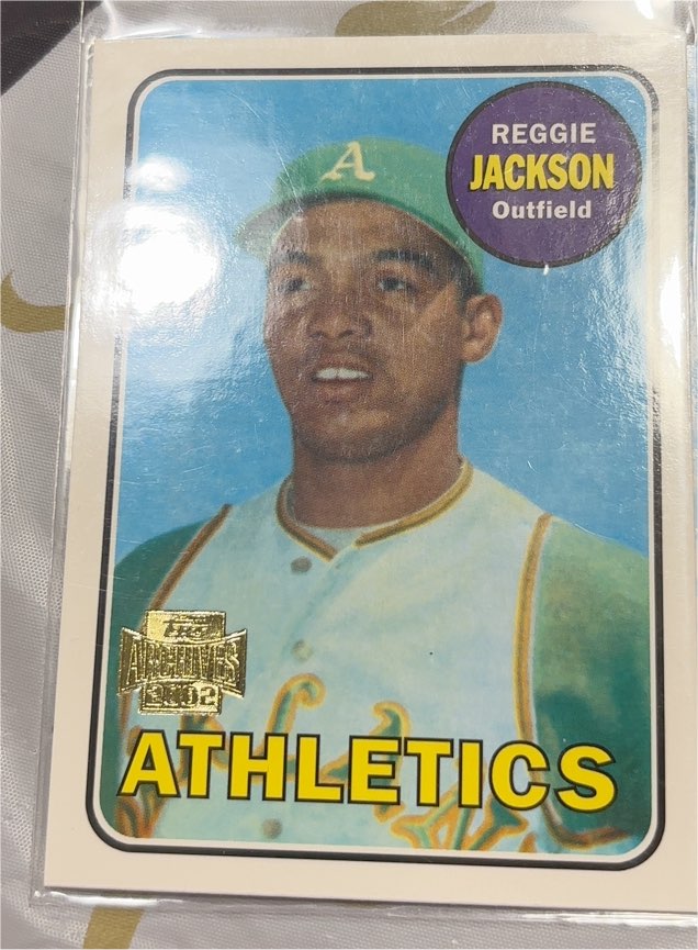 2002 Topps Archives #49 Reggie Jackson — front