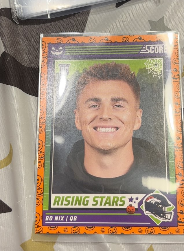 2024 Panini Score-A-Treat #4 Bo Nix — front