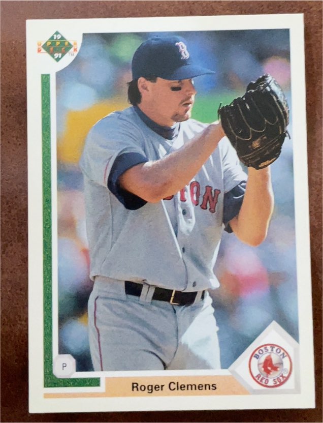 1991 Upper Deck #655 Roger Clemens — front