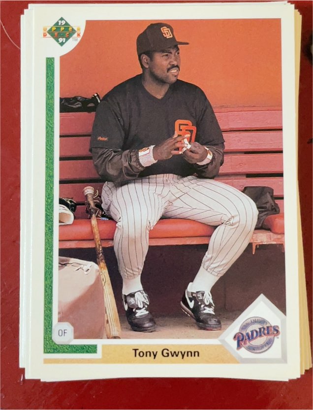 1991 Upper Deck #255 Tony Gwynn — front