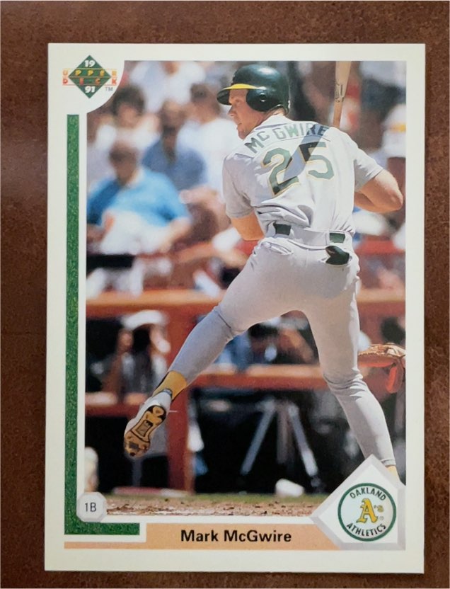 1991 Upper Deck #174 Mark McGwire — front