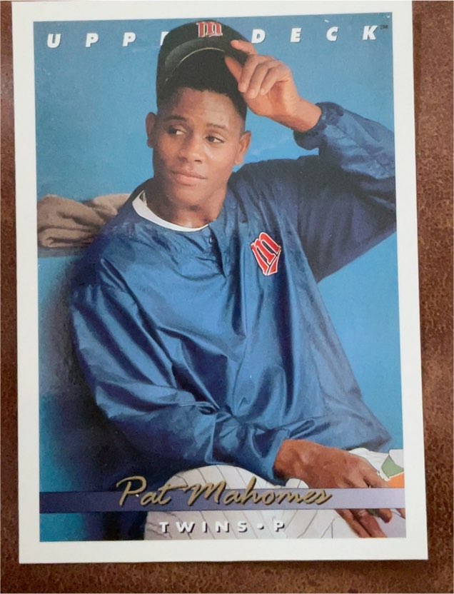 1993 Upper Deck #337 Pat Mahomes — front