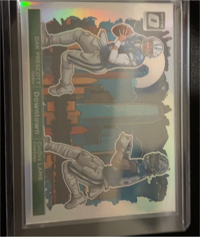 2024 Panini Donruss Optic Downtown Duos #1 Dak Prescott & CeeDee Lamb — front