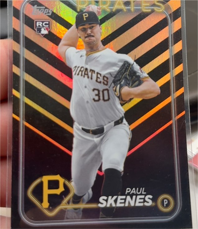2024 Topps Update #US100 Paul Skenes — front