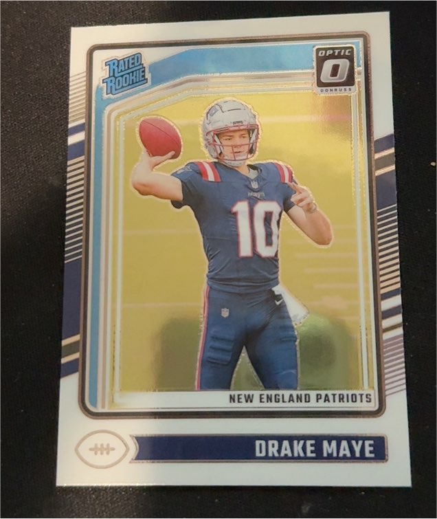 2024 Panini Donruss Optic #229 Drake Maye — front