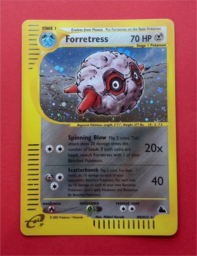 2003 Skyridge #9 Forretress — front