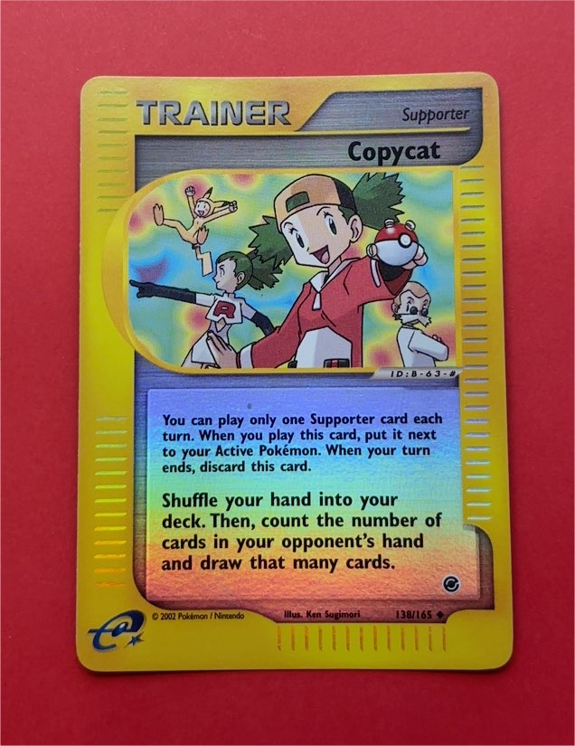 2002 Pokémon Expedition #138 Copycat — front
