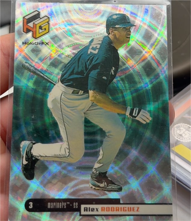 1999 Upper Deck HoloGrFX #54 Alex Rodriguez — front