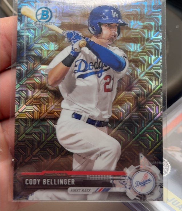 2017 Bowman Chrome Prospects #BCP149 Cody Bellinger — front