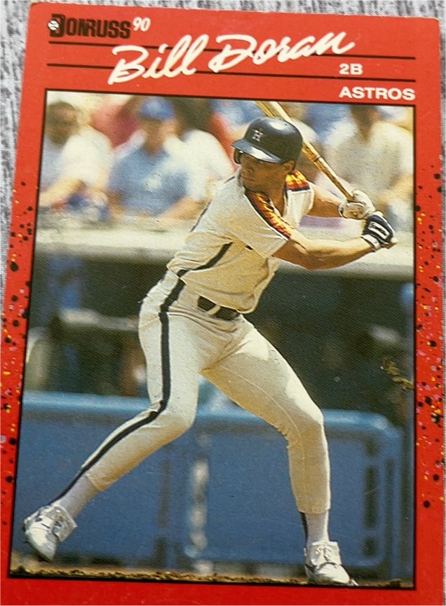 1990 Donruss #236 Bill Doran — front