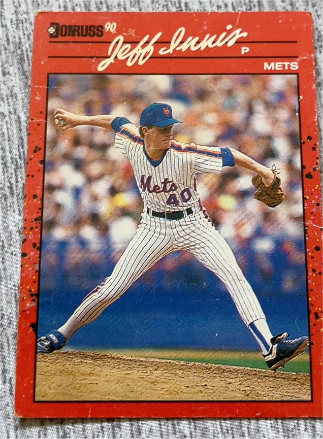 1990 Donruss #408 Jeff Innis — front