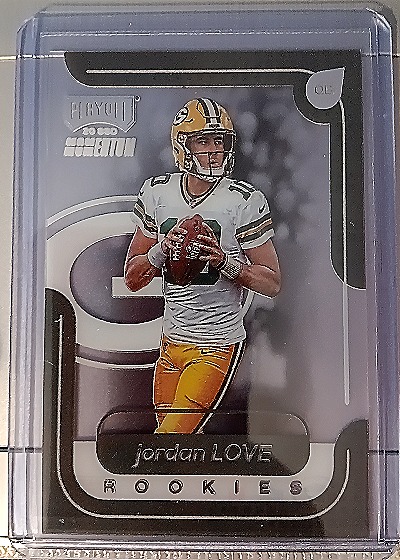 2020 Panini Chronicles Playoff Momentum Rookies #M-4 Jordan Love — front