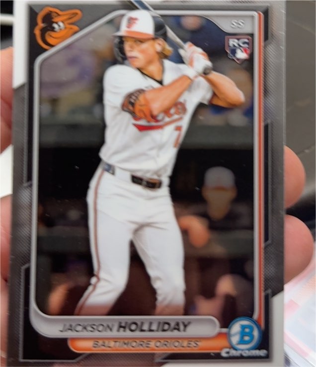 2024 Bowman Chrome #26 Jackson Holliday — front