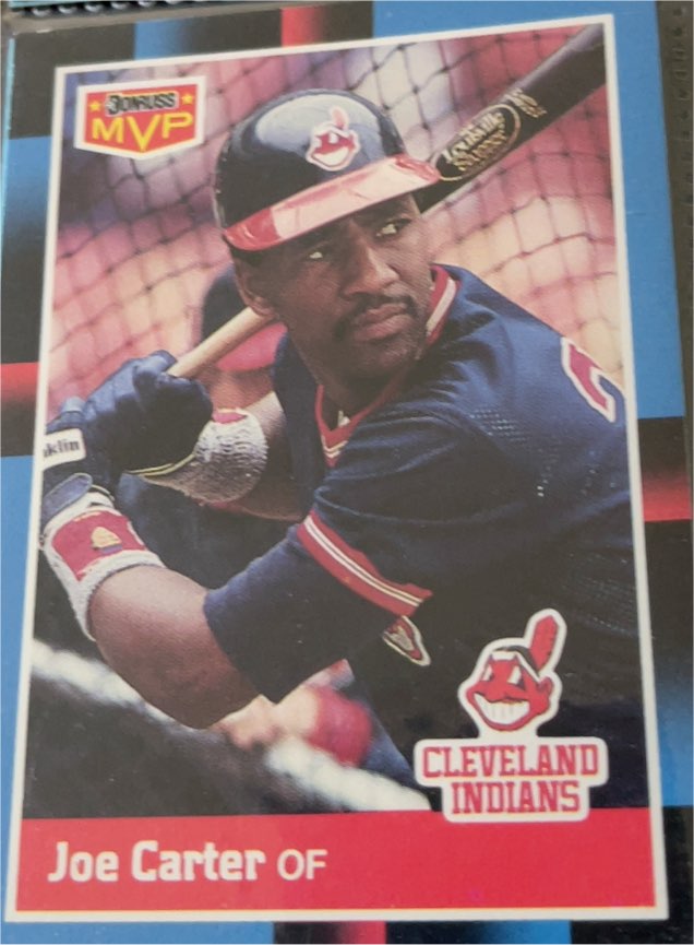 1988 Donruss Bonus MVP #BC-9 Joe Carter — front