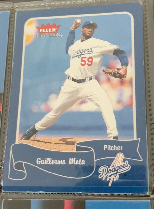 1998 Fleer Tradition #59 Guillermo Mota — front