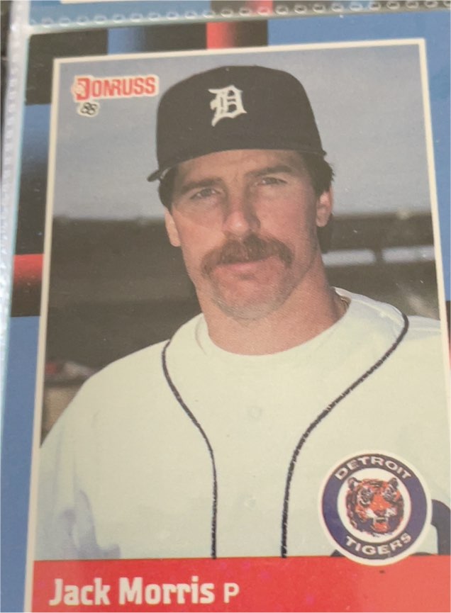 1988 Donruss #127 Jack Morris — front