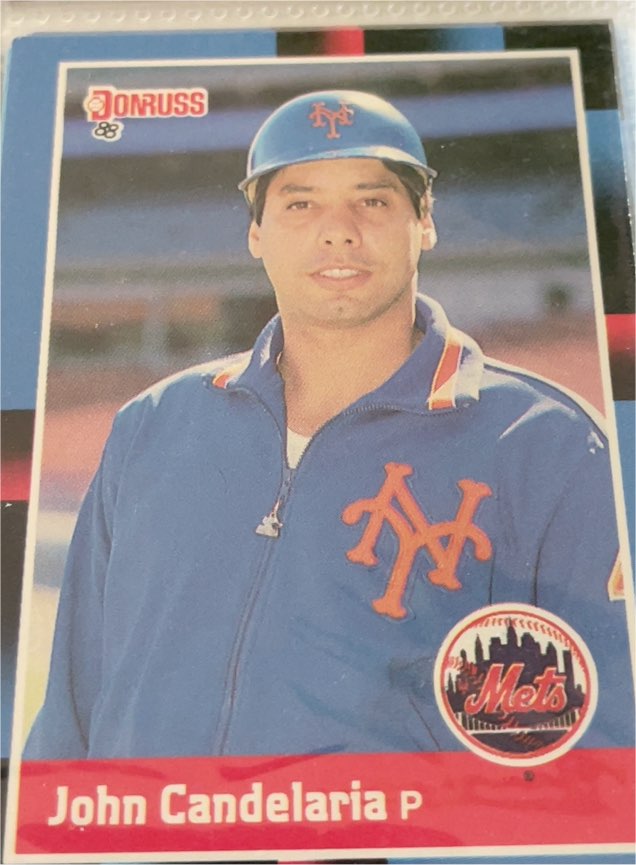 1988 Donruss #608 John Candelaria — front