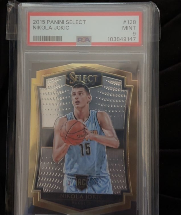 2015 Panini Select #128 Nikola Jokic — front