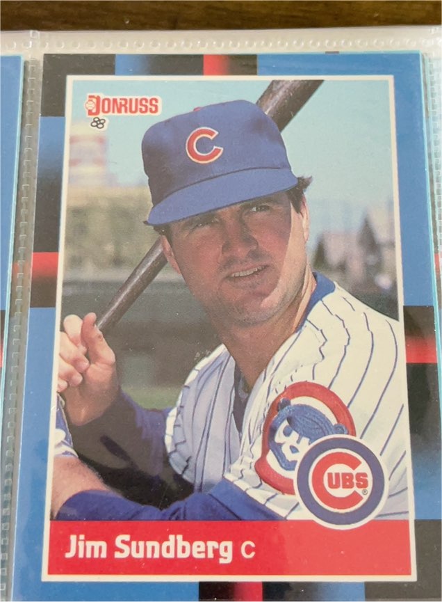 1988 Donruss #488 Jim Sundberg — front