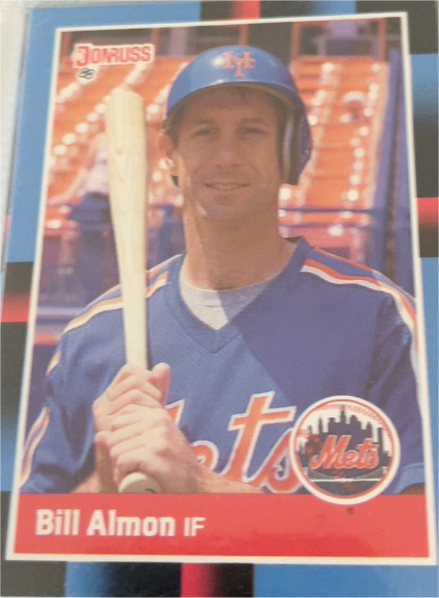 1988 Donruss #487 Bill Almon — front