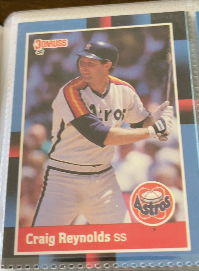 1988 Donruss #209 Craig Reynolds — front