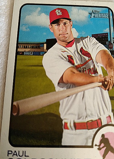 2022 Topps Heritage #238 Paul Goldschmidt — front