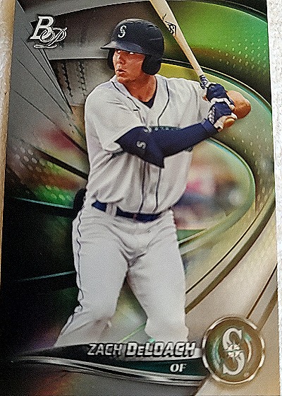 2022 Bowman Platinum #TOP-41 Zach DeLoach — front