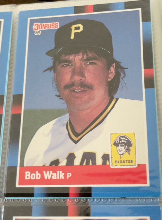 1988 Donruss #514 Bob Walk — front