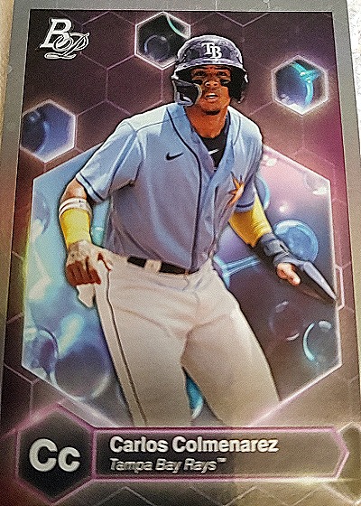 2022 Bowman Platinum #PE-12 Carlos Colmenarez Precious Elements — front
