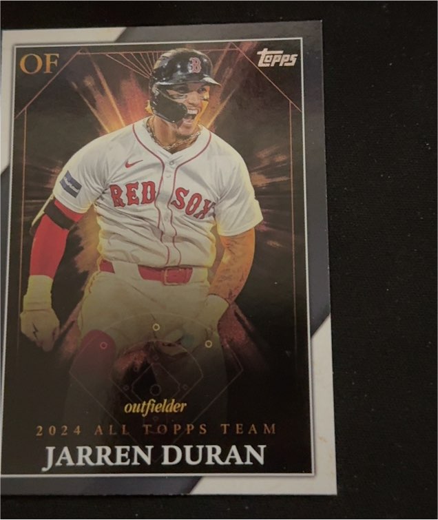 2025 Topps Series 1 #ATT-8 Jarren Duran 2024 All Topps Team — front